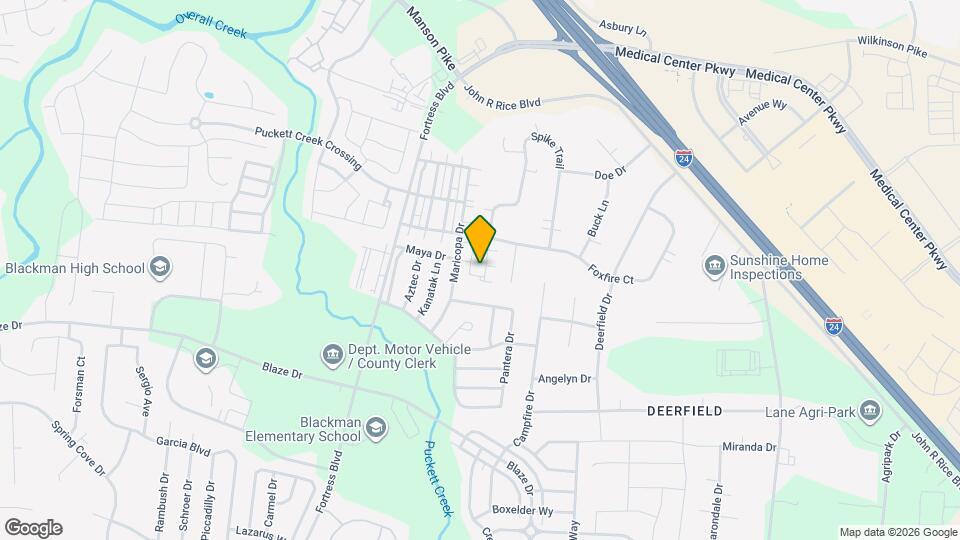 813 Vigilant Dr Map and Location Details