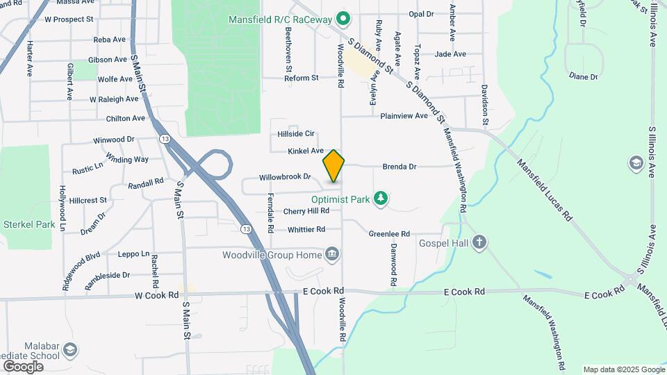 275 Cliffbrook Dr Map and Location Details