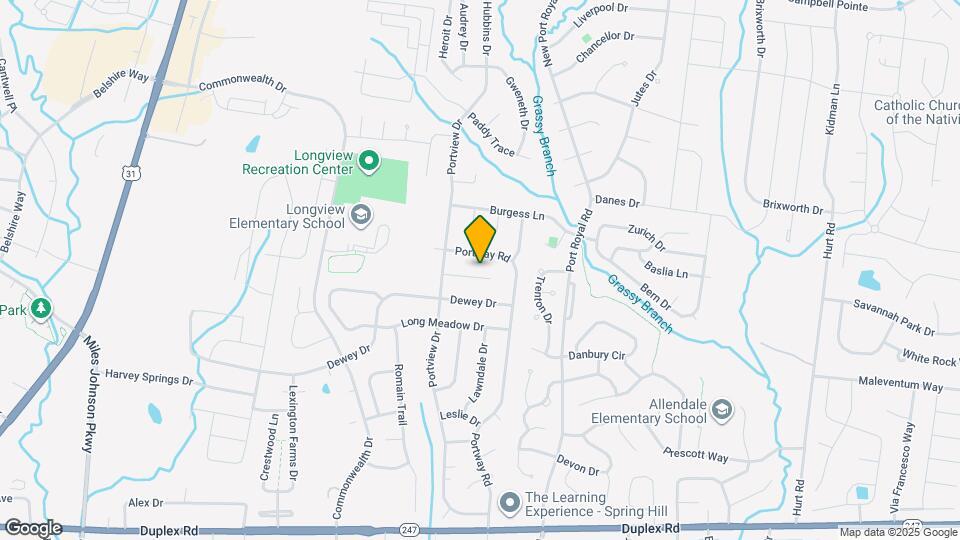 1811 Packard Ct Mapa y Detalles de la Ubicación