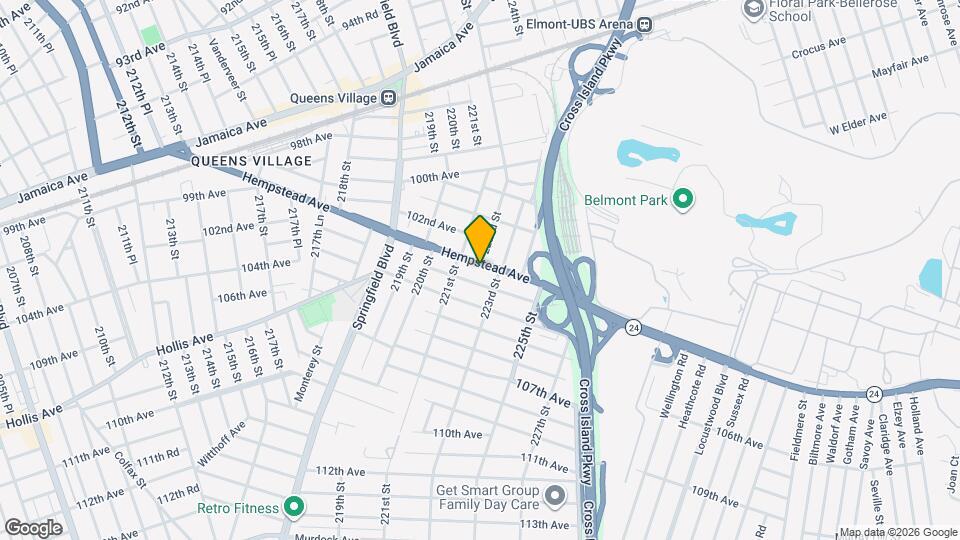 221-28 Hempstead Ave Mapa y Detalles de la Ubicación