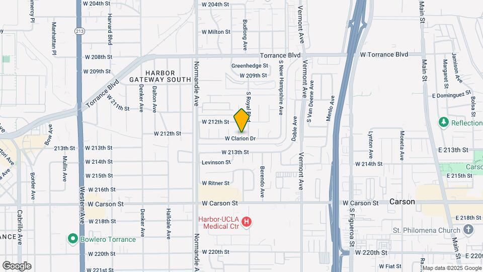1117 Clarion Dr Map and Location Details