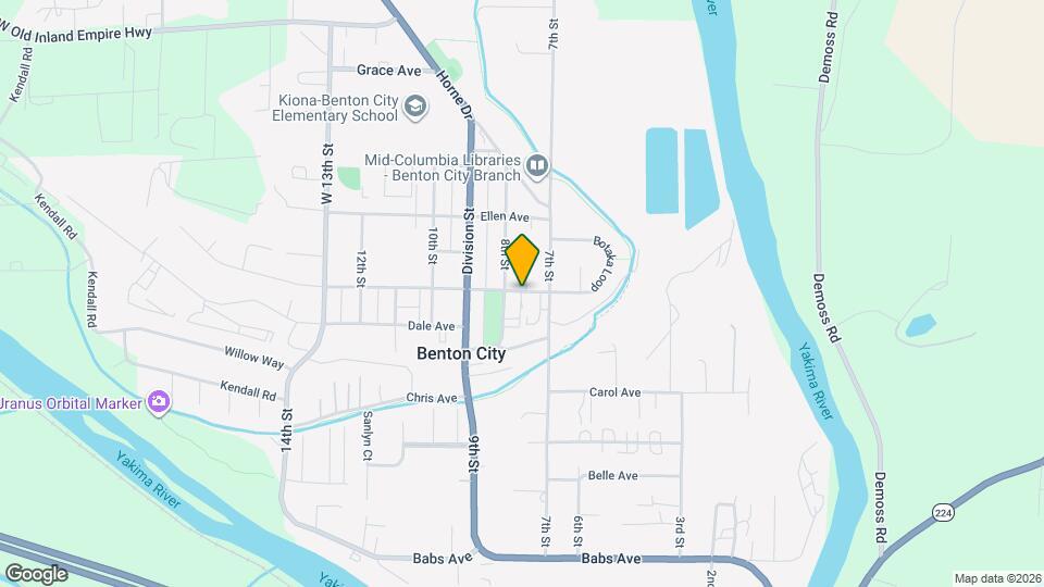 709 Della Ave Mapa y Detalles de la Ubicación