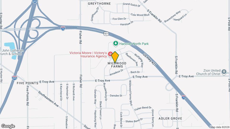 2875 Ludwig Dr Map and Location Details