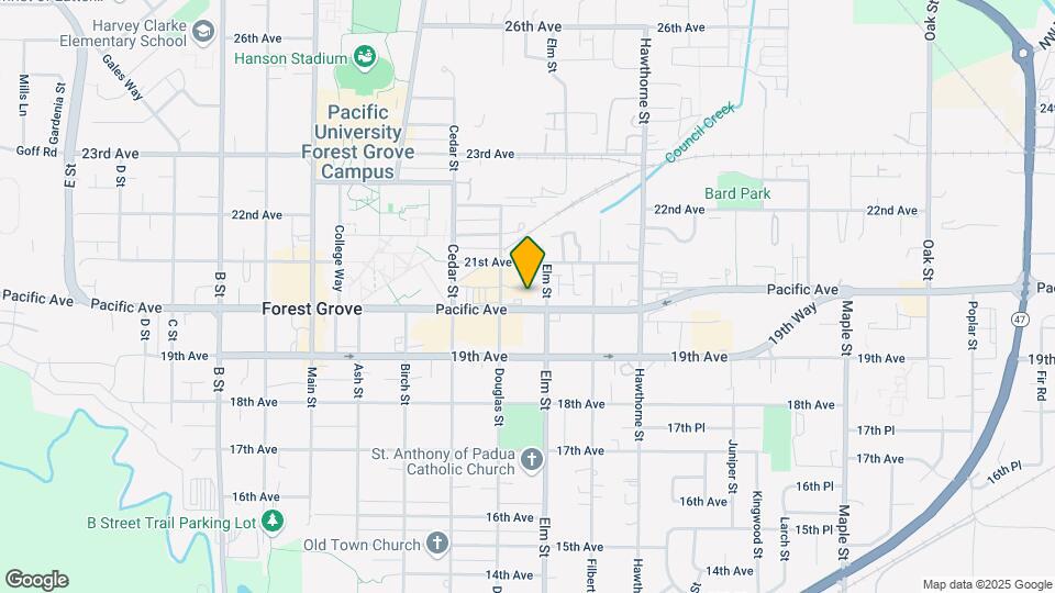 2423 Pacific Ave Map and Location Details