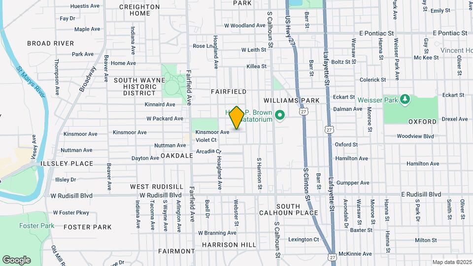 321 Kinsmoor Ave Map and Location Details