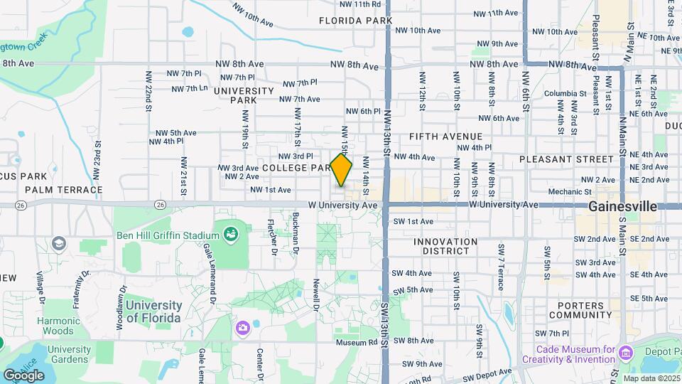 1508 NW 1st Ln Map and Location Details