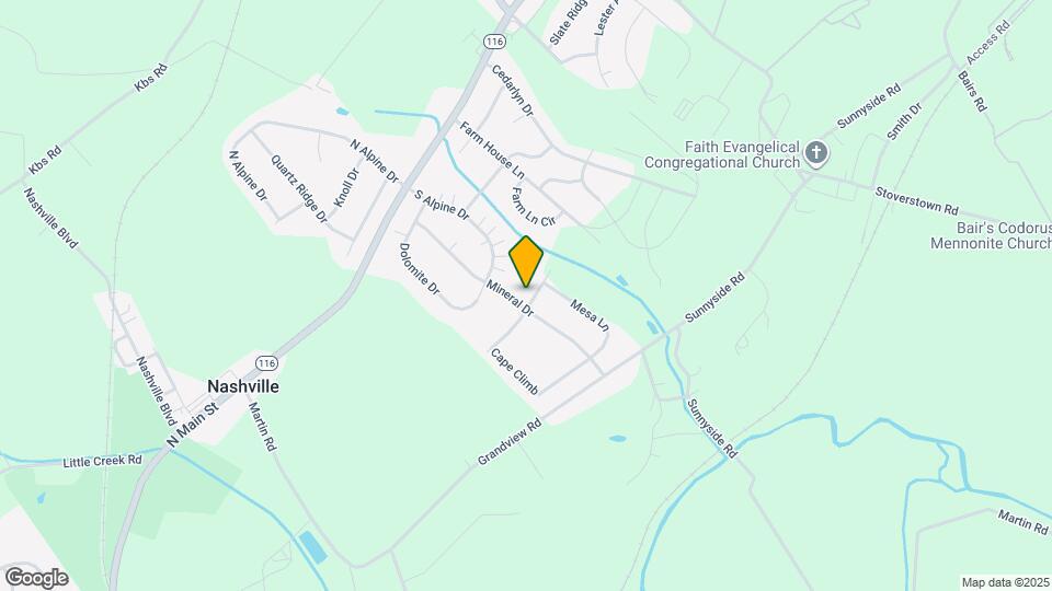 1193 Ledge Dr Map and Location Details