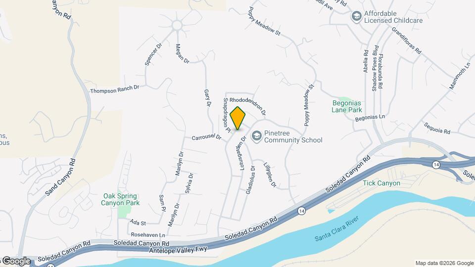 29166 Flowerpark Dr Mapa y Detalles de la Ubicación