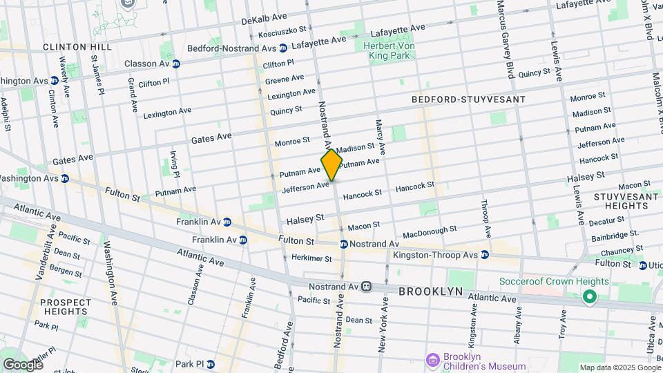 462 Nostrand Ave Map and Location Details