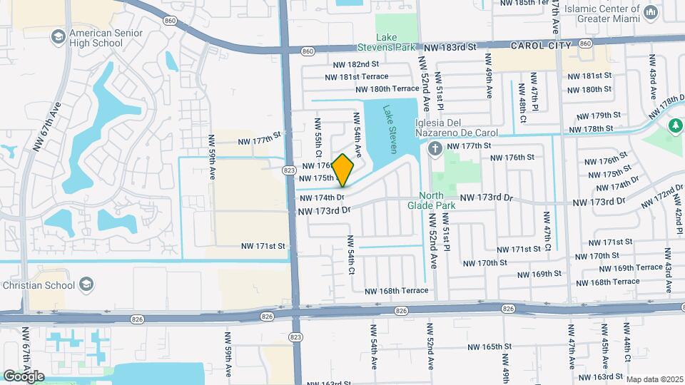 5441 NW 174th Dr Map and Location Details
