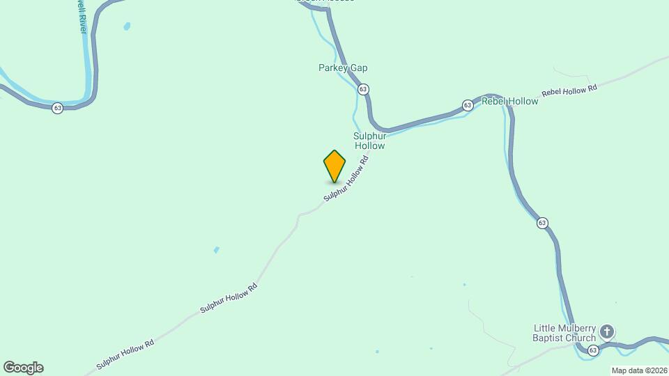 2327 Sulphur Hollow Rd Mapa y Detalles de la Ubicación
