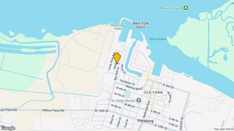 215 Odessa Ave Map and Location Details