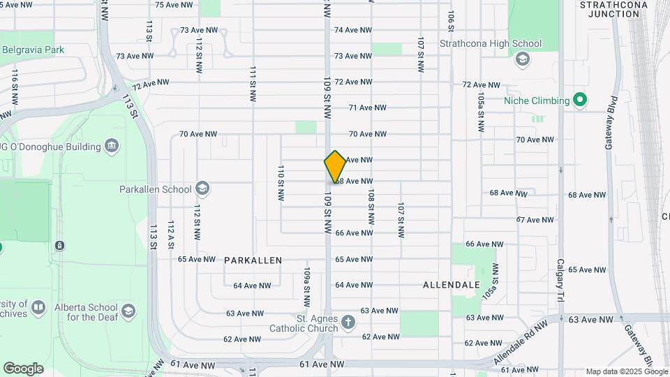 Allendale 4-Plexes Map and Location Details