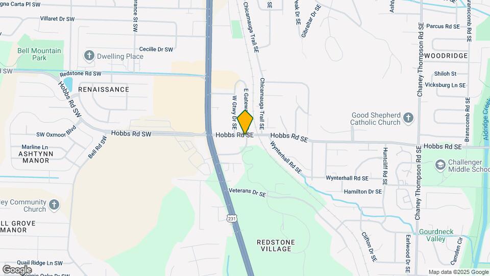 2016 Hobbs Rd SE Map and Location Details