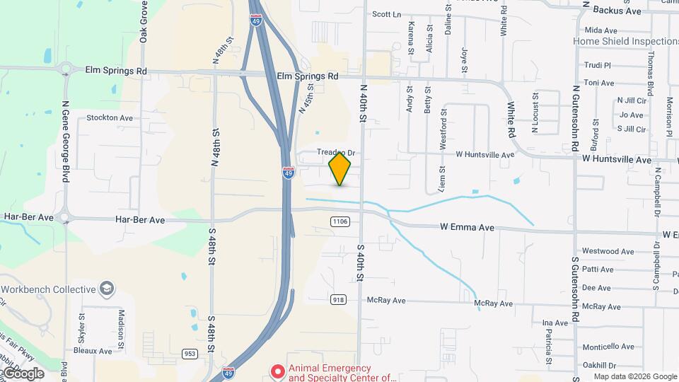 4119 Delmon Ln Map and Location Details