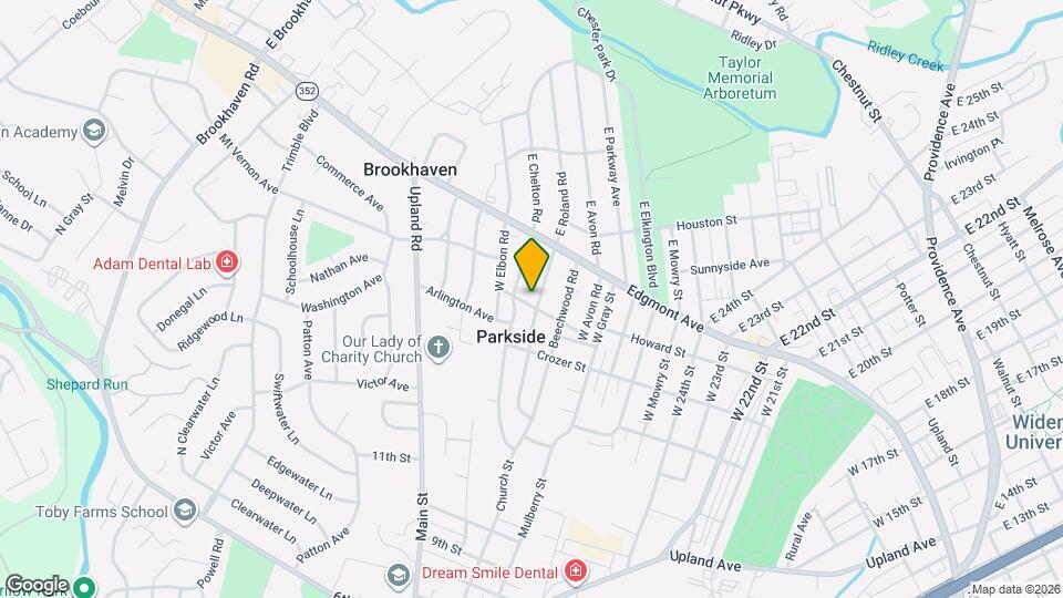 30 W Roland Rd Map and Location Details