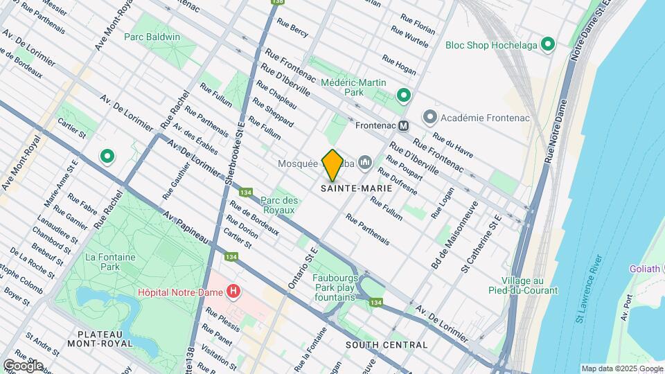 Coopérative D’Habitation Faubourg Québec Map and Location Details