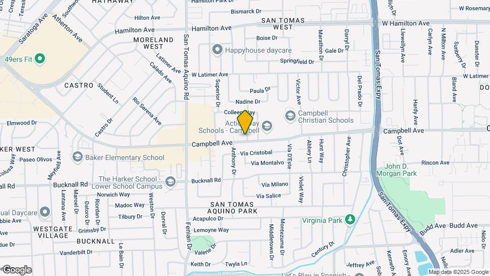 1225 W Campbell Ave Mapa y Detalles de la Ubicación