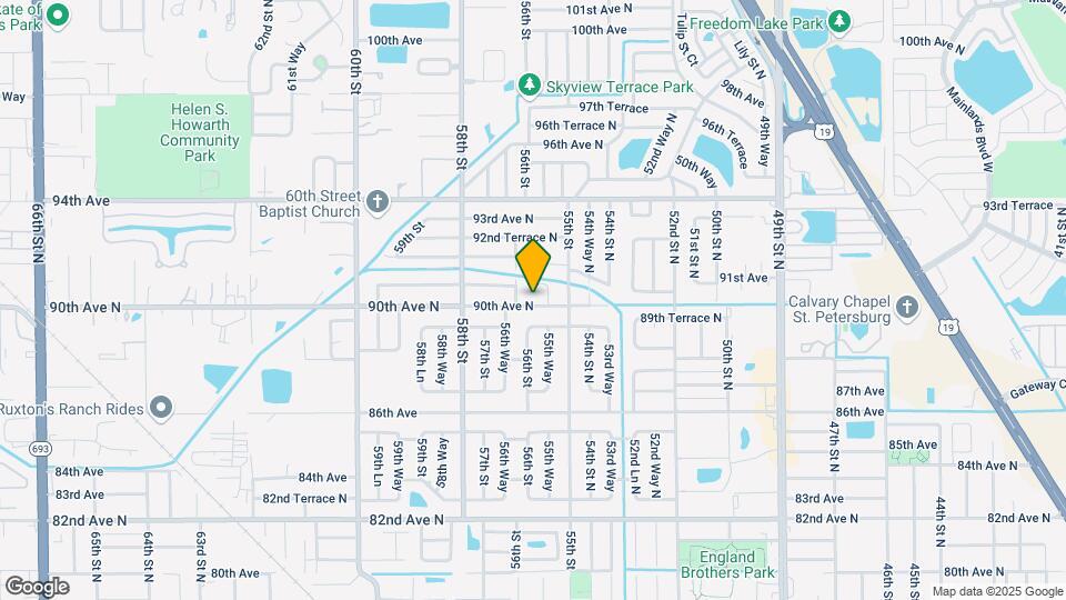 5561 90th Ave N Mapa y Detalles de la Ubicación