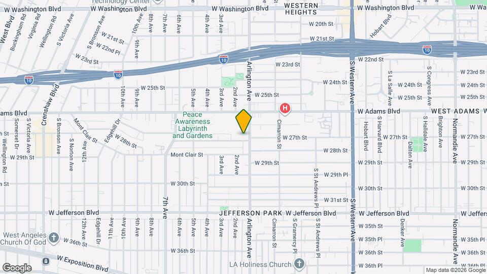 3105 W 27th St Map and Location Details