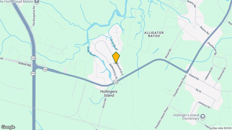 6644 Belwood Dr E Map and Location Details