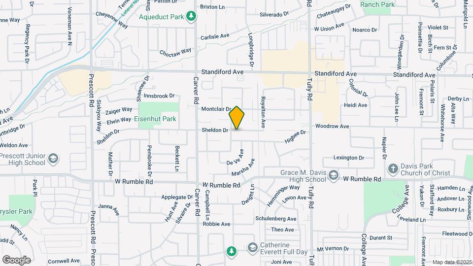 1536 Sheldon Dr Map and Location Details