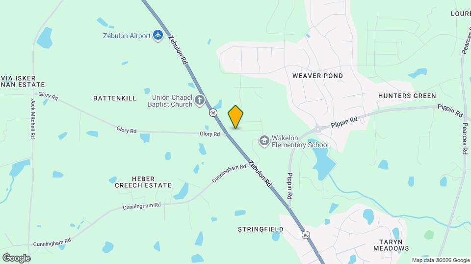 1110 Weavers Trce Dr Mapa y Detalles de la Ubicación