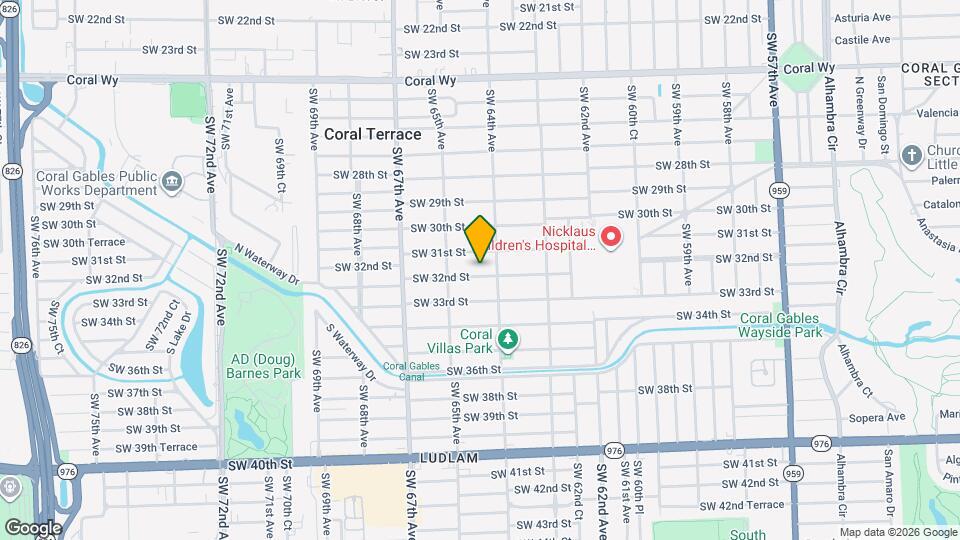 6435 SW 32nd St Mapa y Detalles de la Ubicación