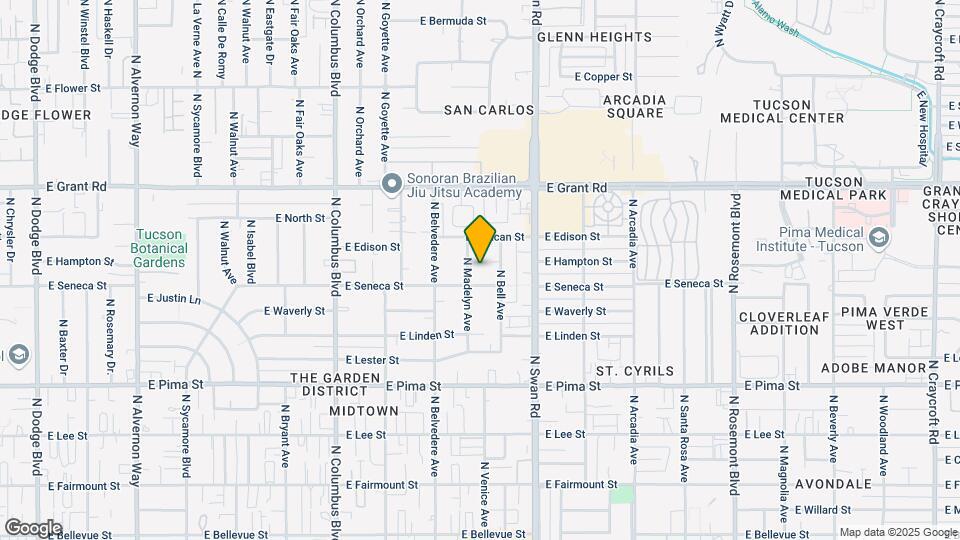 2116 N Madelyn Ave Mapa y Detalles de la Ubicación