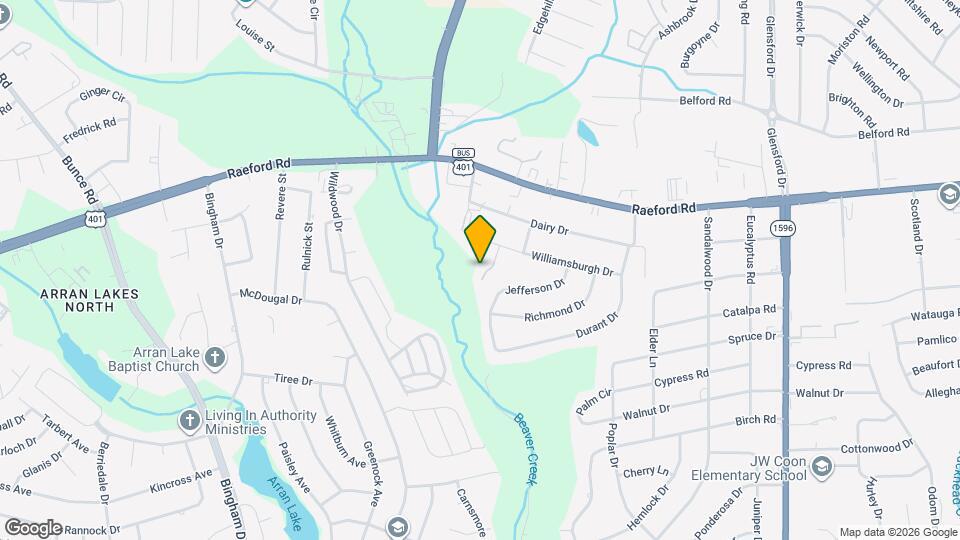 Williamsburg Green Map and Location Details