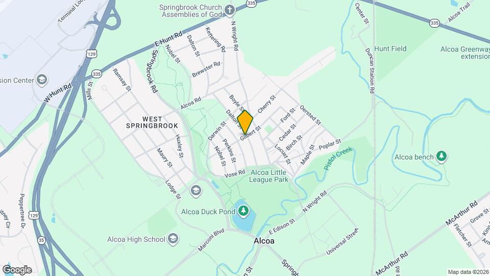 1379 Dalton St Map and Location Details