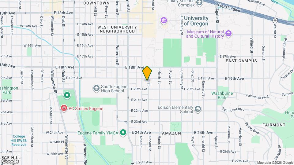 1940 Kincaid St Map and Location Details