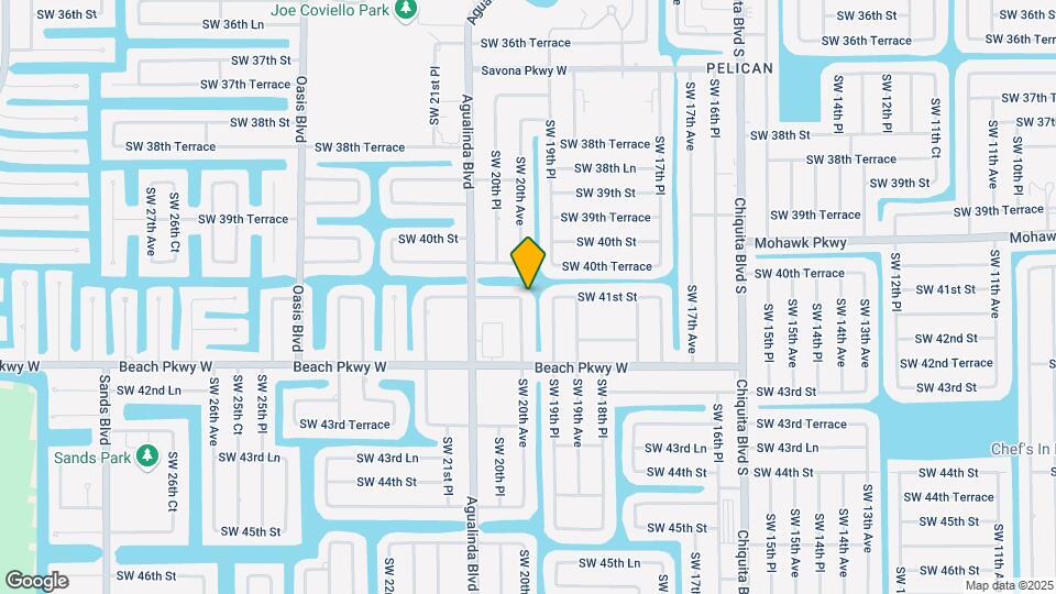 4107 SW 20th Ave Map and Location Details