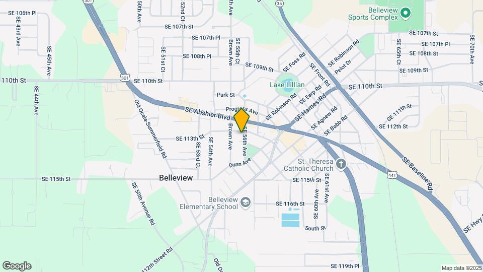 11318 SE 56th Ave Map and Location Details