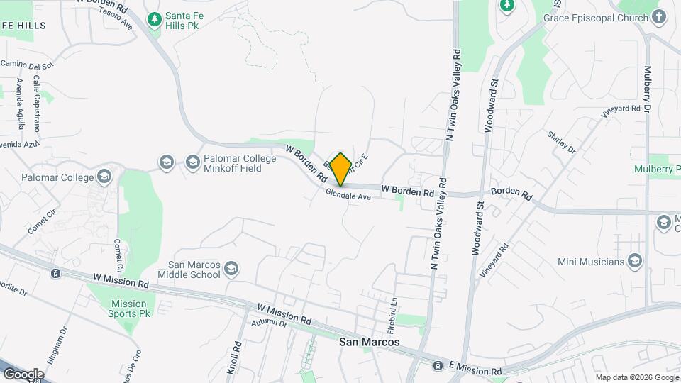 286 Glendale Ave Map and Location Details