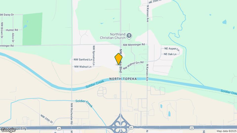 2909 NW Topeka Blvd Map and Location Details