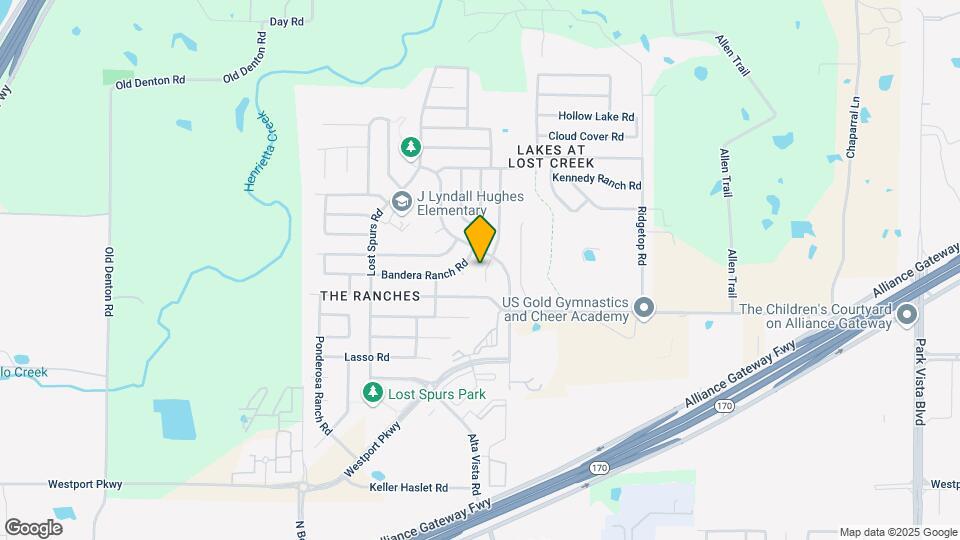 13717 Canyon Ranch Rd Map and Location Details