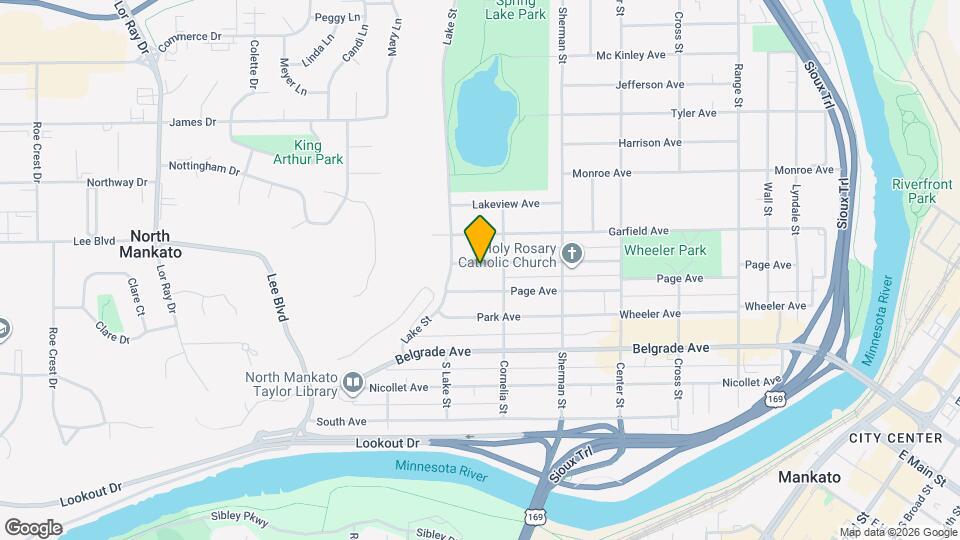 711 Grant Ave Map and Location Details