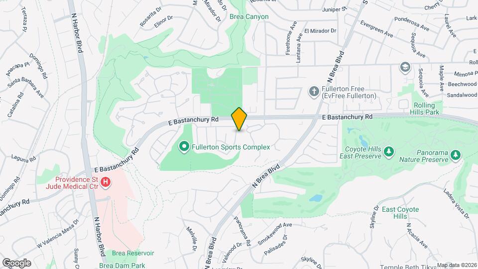 2566 Pearblossom St Map and Location Details