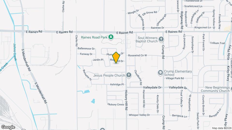 5856 Jardin Pl Map and Location Details