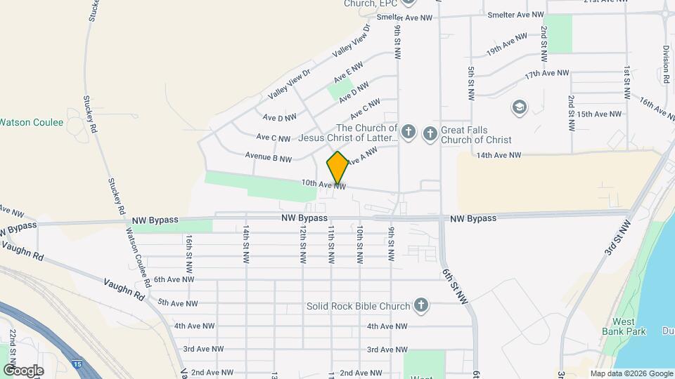 1102-1102 10th Ave NW Map and Location Details