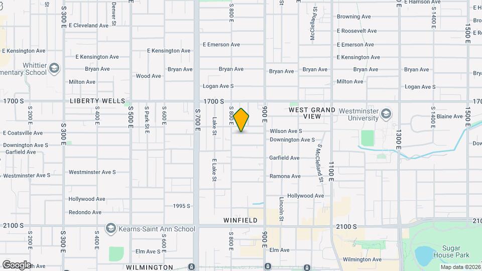 826 E Coatsville Ave Mapa y Detalles de la Ubicación