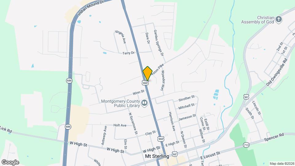 403 N Maysville St, Unit 403.5 Map and Location Details