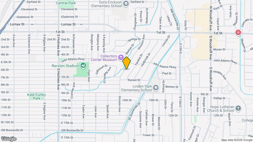 575-577 Linden Dr Map and Location Details