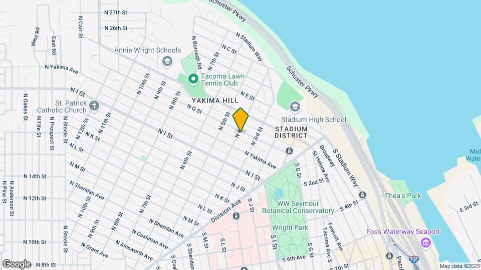 324 N G St, Unit 324 Map and Location Details