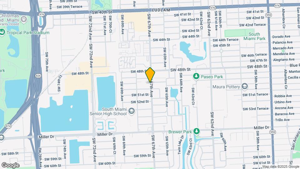 6700 SW 49th Terrace Map and Location Details