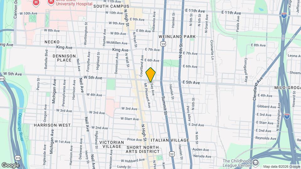 1173-1175-1175 Say Ave Map and Location Details