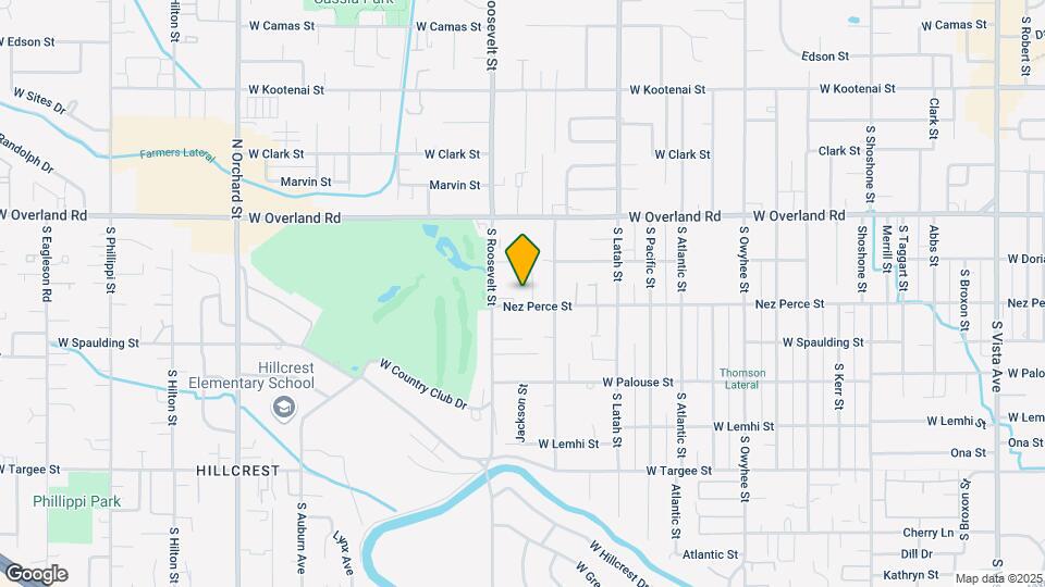 4116 Nez Perce-Unit -201 Map and Location Details
