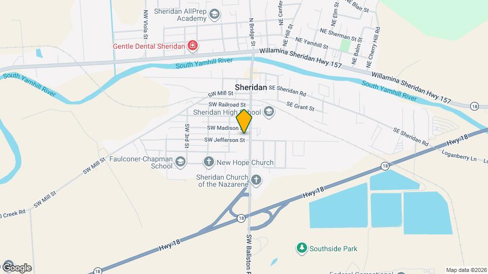 109 SW Jefferson St Map and Location Details