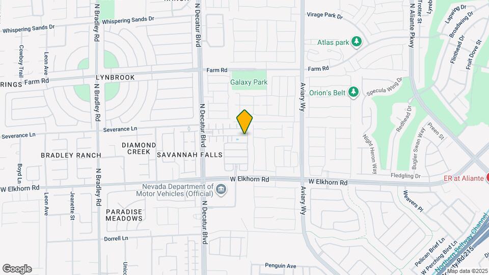 7318 N Decatur Blvd Map and Location Details